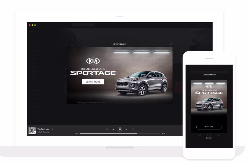 Spotify 3 logo banner
